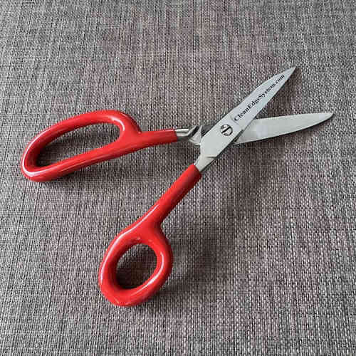 pair of scissors pair of scissor with bent handle